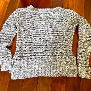 Ann Taylor loft thick weave neck sweater size small